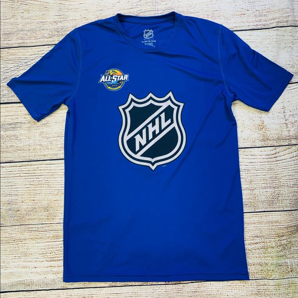 Official NHL tee blue
